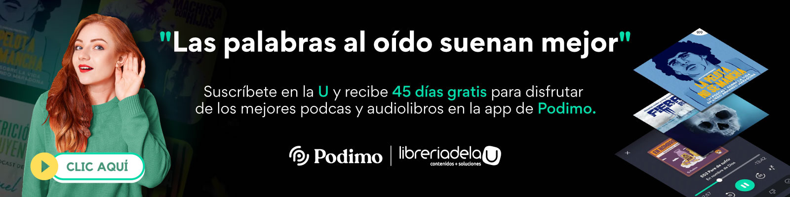 AudioLibros PODIMO - Libreria Lerner